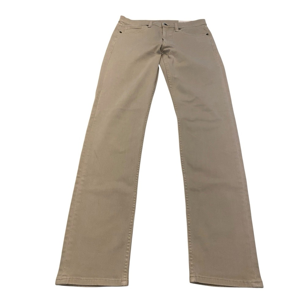 Rag & Bone New York Mens Fit 2 Slim Pants Sand Beige Chino Jeans 29x32 W29 L32
